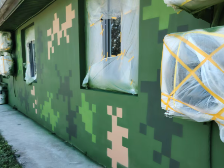 静安海洋 / 林地场景数码伪装